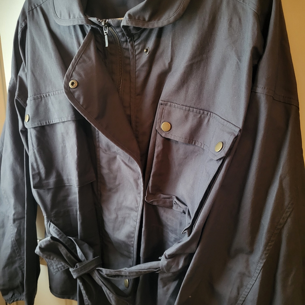 MARE MARE × Anthropologie Dolman Sleeve Belted Utility Jacket M - Picture 5 of 14